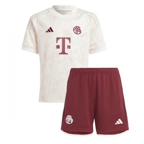 Dětský fotbalový dres Bayern Munich 2023-24 Třetí Krátký Rukáv (+ trenýrky)